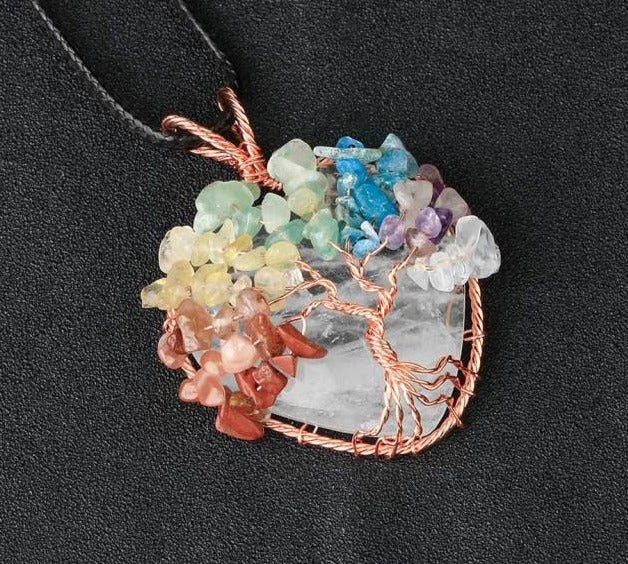 Tree of Life Stone Necklace