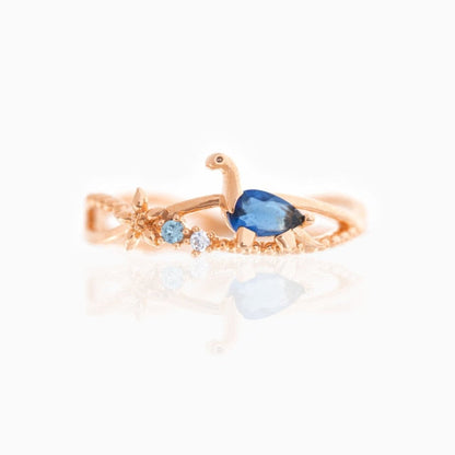 Dainty Dinosaur Ring