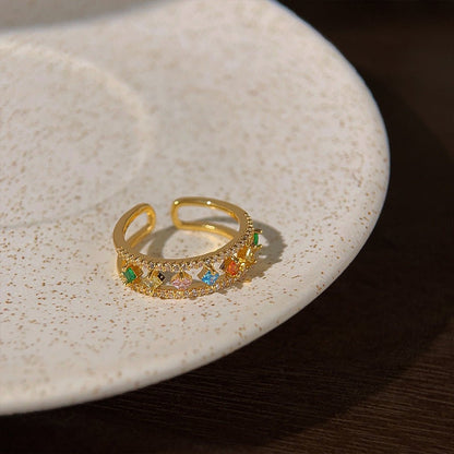 Rainbow Band Ring