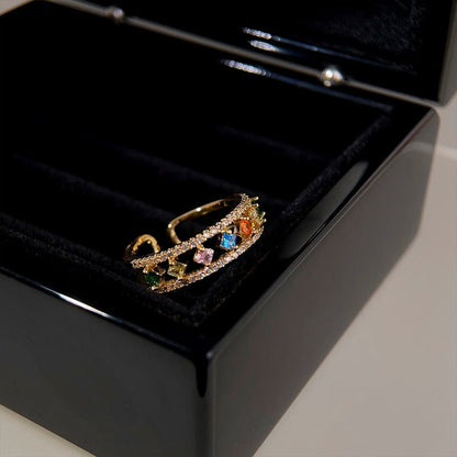 Rainbow Band Ring
