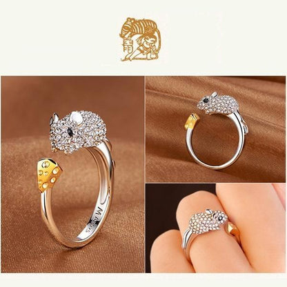 Animal Zodiac Sign Silver Ring