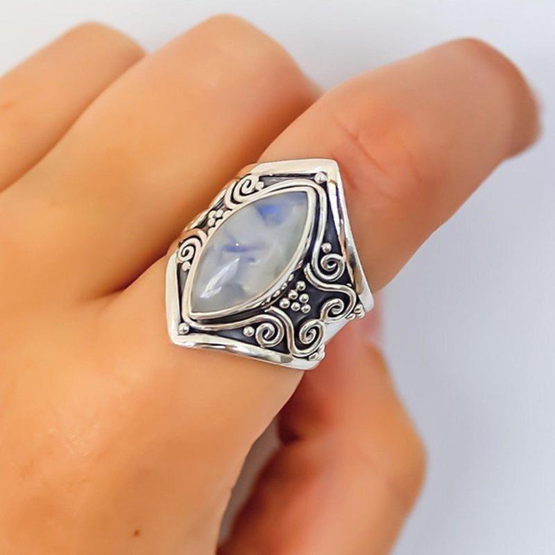 Dragon Warrior Moonstone Ring