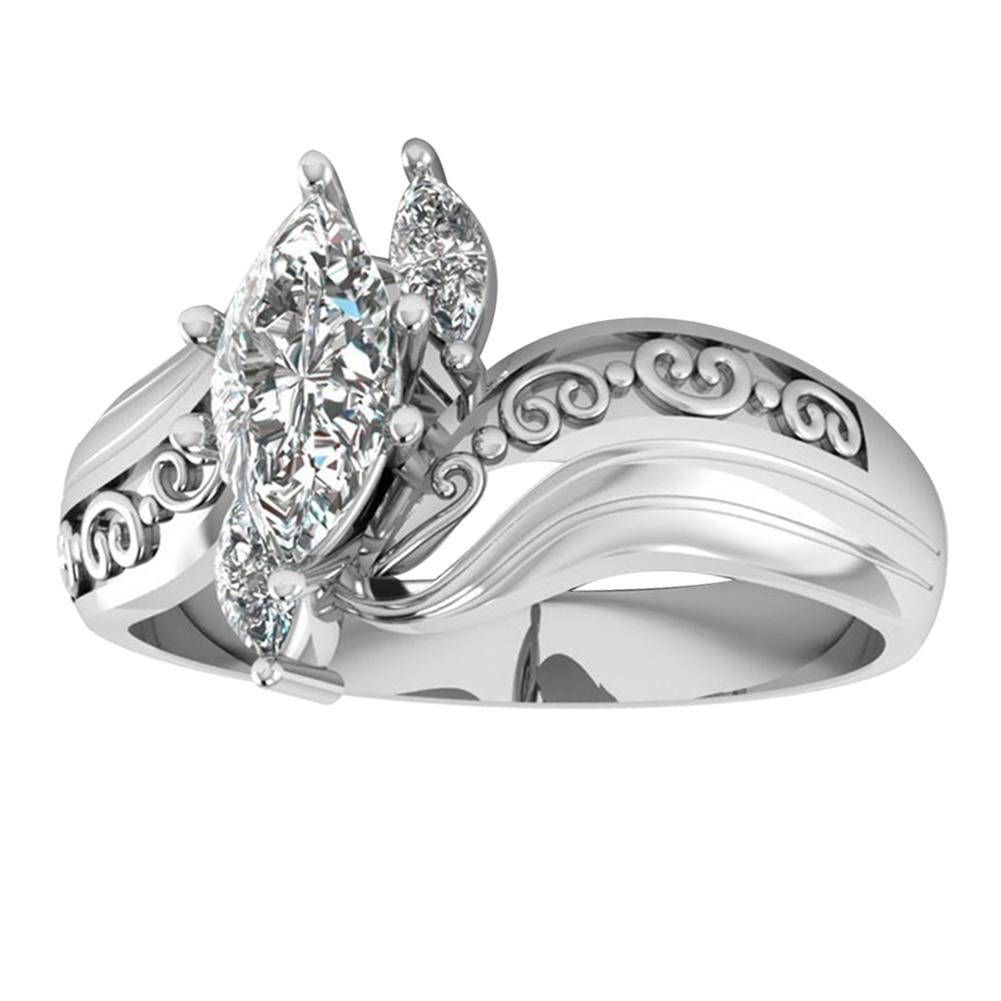 Majestic Crystal Princess Ring