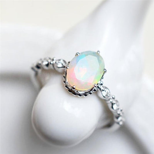 Rainbow Magic Opal Ring