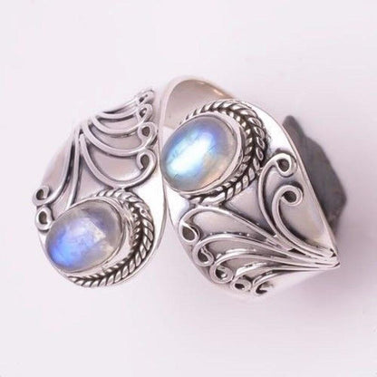 Sterling Silver Moonstone Ring