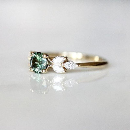 The Green Crystal Charmer Ring
