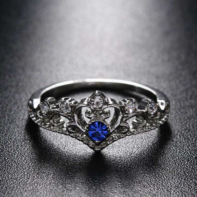 The Princess Heart Crown Ring