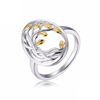 Tree of Life Sterling Silver Ring