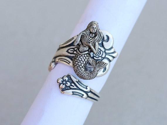 Style Mermaid Wrap Ring