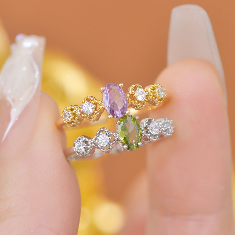 Rococo Amethyst Ring