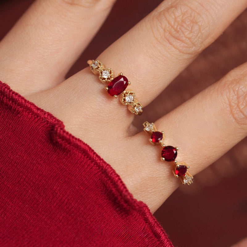 Rococo Ruby Ring