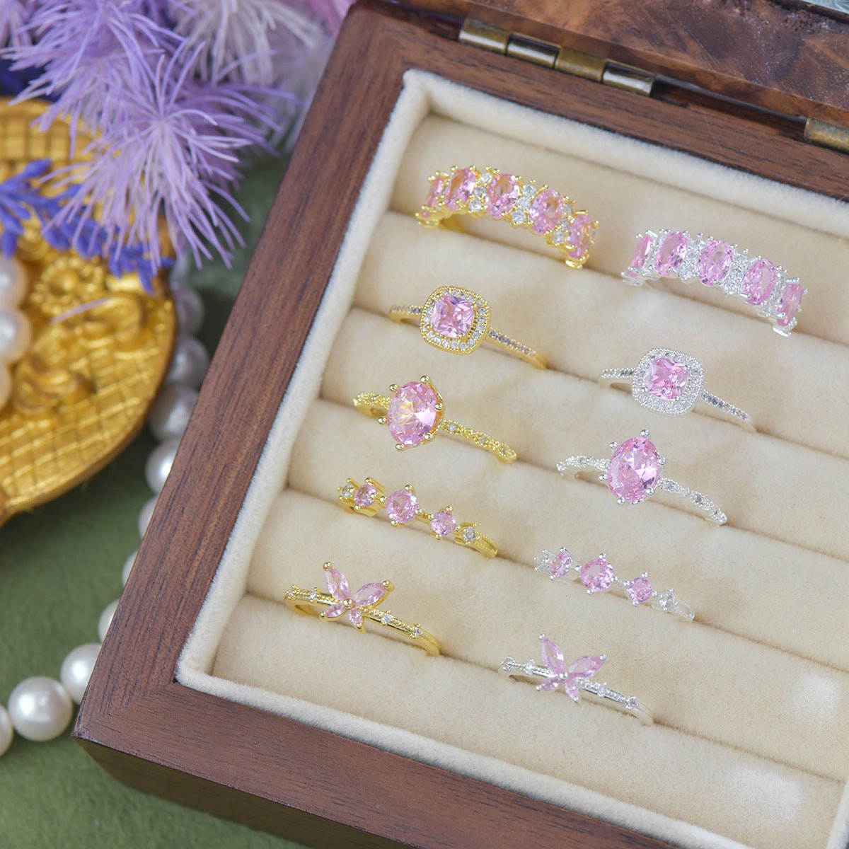 Imperial Rosaline Ring in Gold