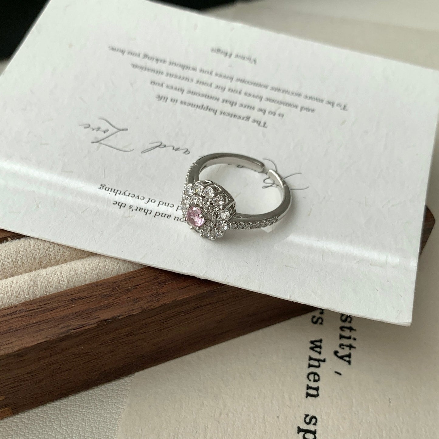 Rosaline Halo Ring