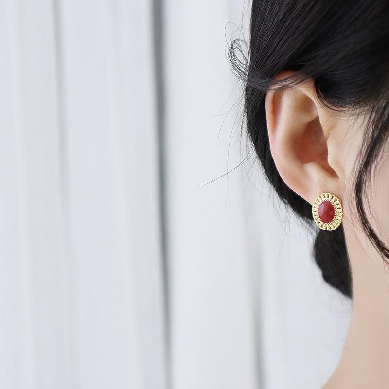 [] Rosette Heirloom Earrings