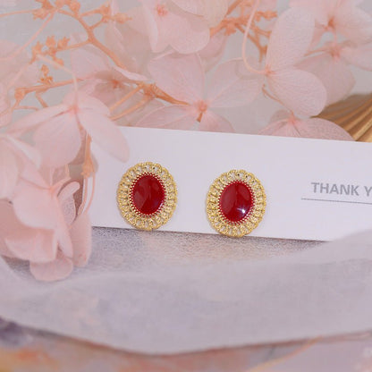 [] Rosette Heirloom Earrings