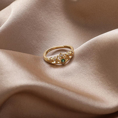 [sample ] Royal Crown Ring (3 Colors)