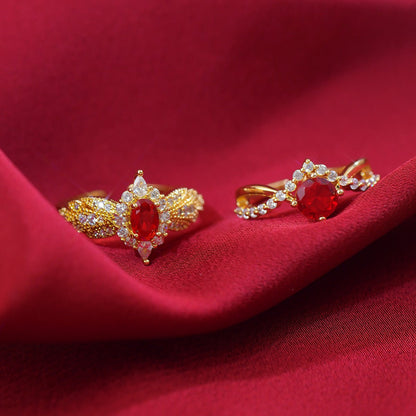 Ruby Allure Ring