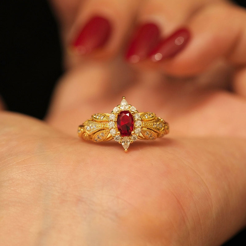 Ruby Allure Ring
