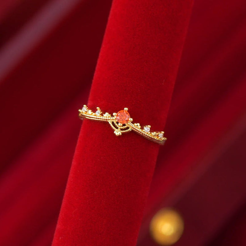 Ruby Tiara Ring