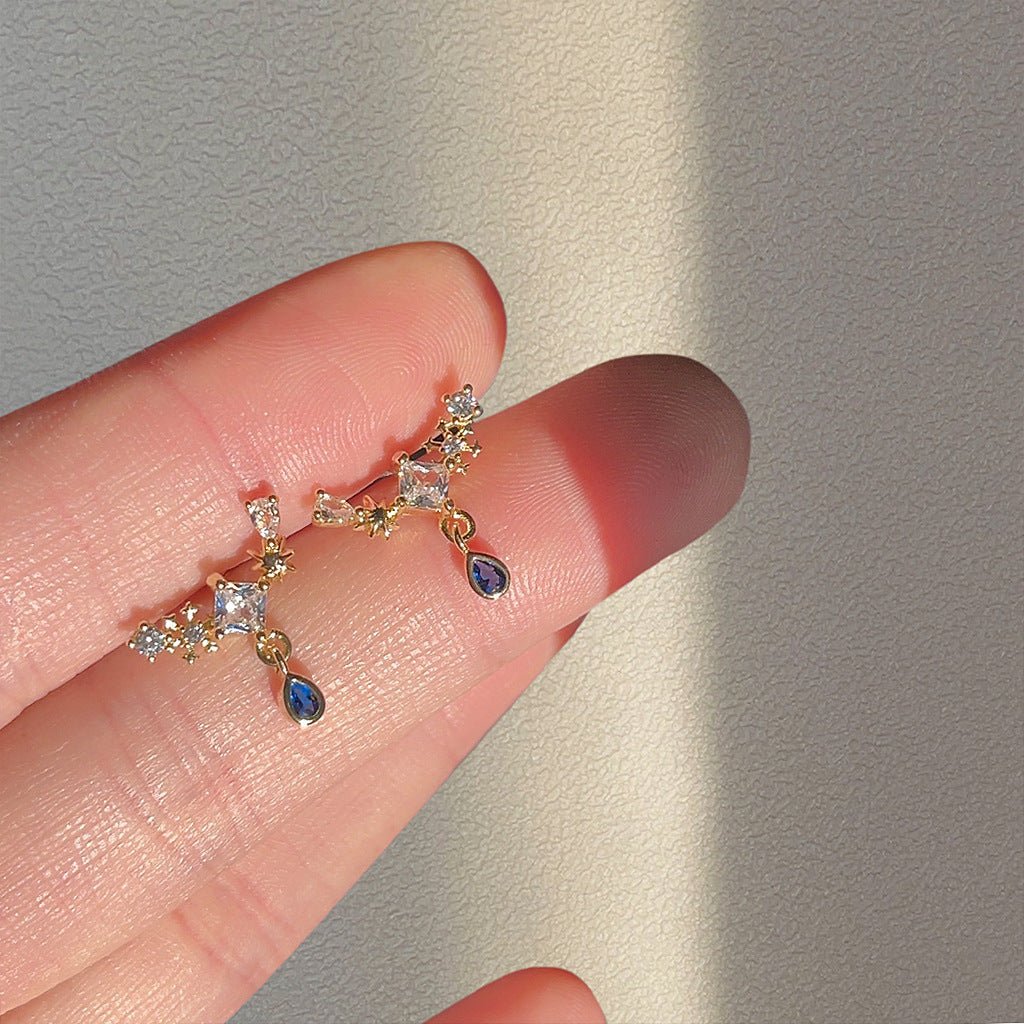 [] Sapphire Dream Earrings