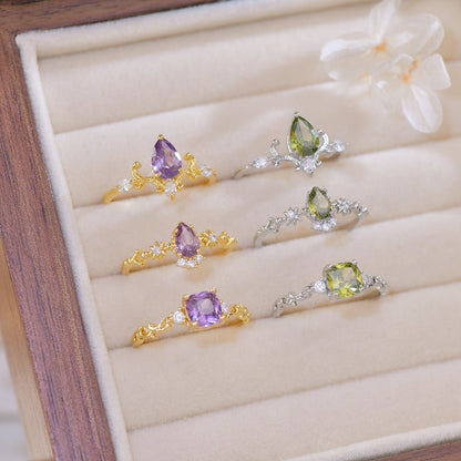 Sasha Amethyst Ring