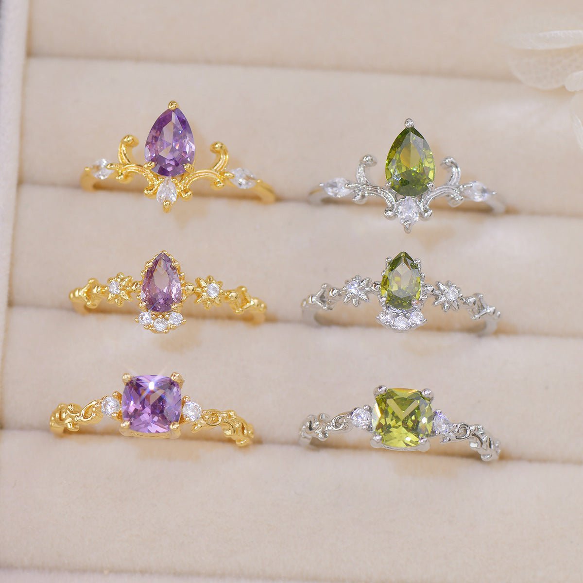 Sasha Amethyst Ring