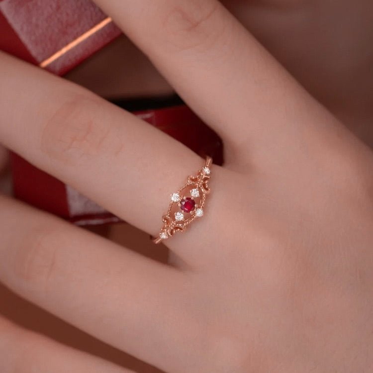 Scarlet Belle Ring