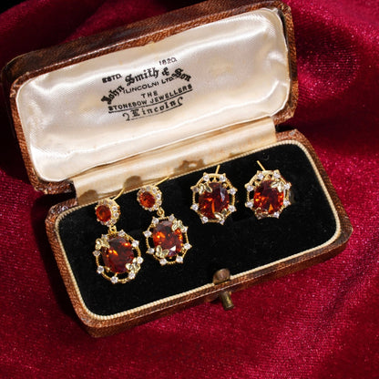 Scarlet Butterfly Stud Earrings