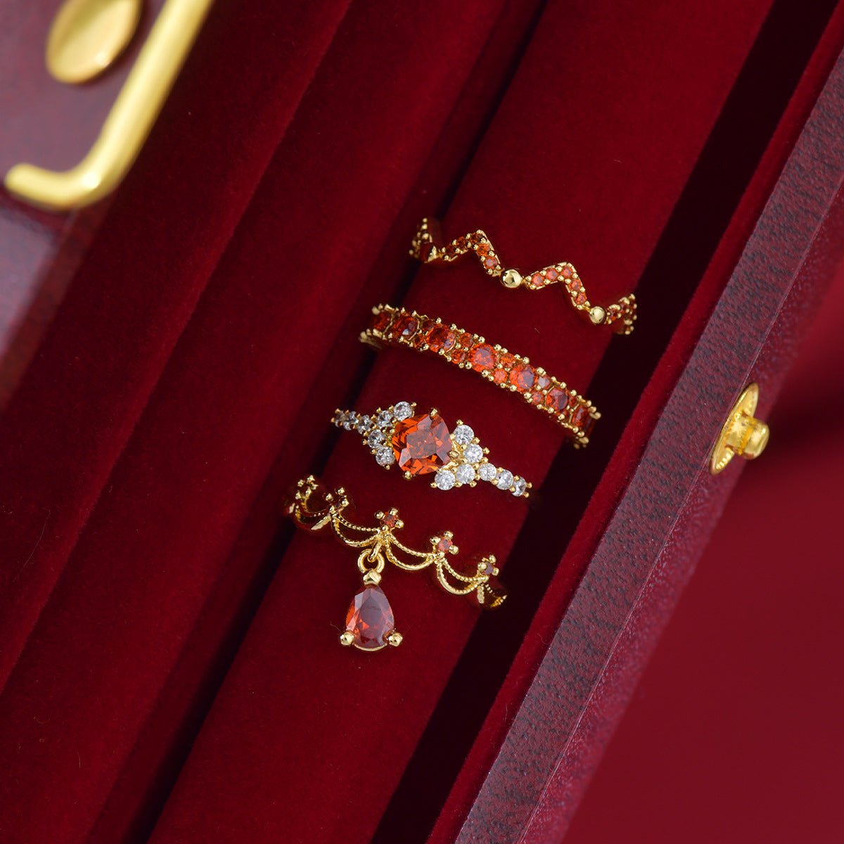 Scarlet Reliquary Ring