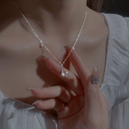 Silver Bunny Necklace