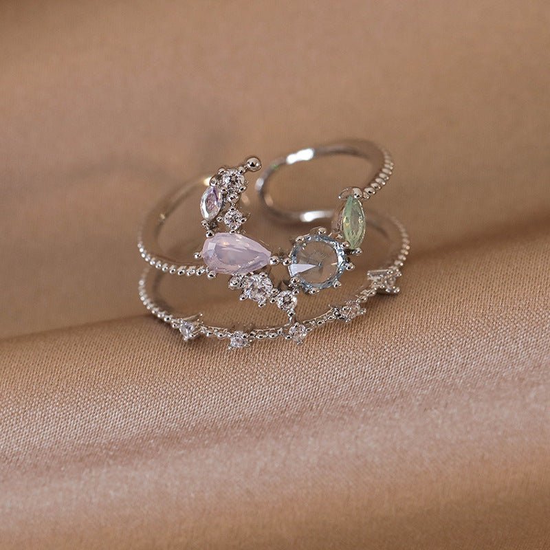 Silver Moonlight Ring