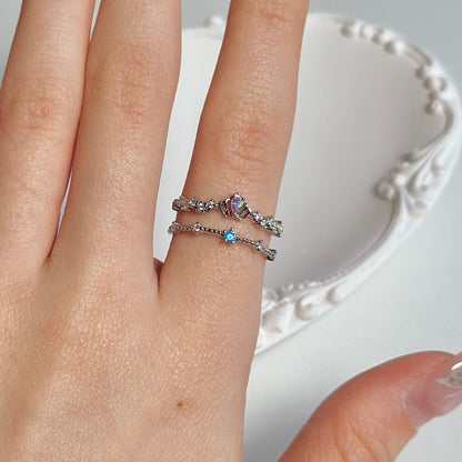 [] Valentina Silver Tiara Ring