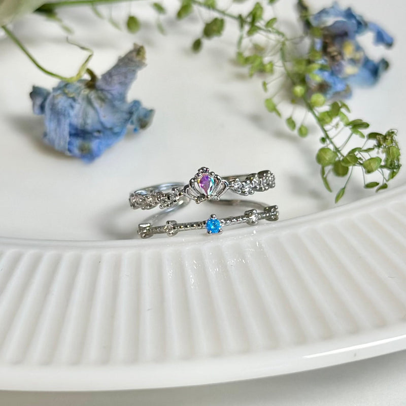 [] Valentina Silver Tiara Ring