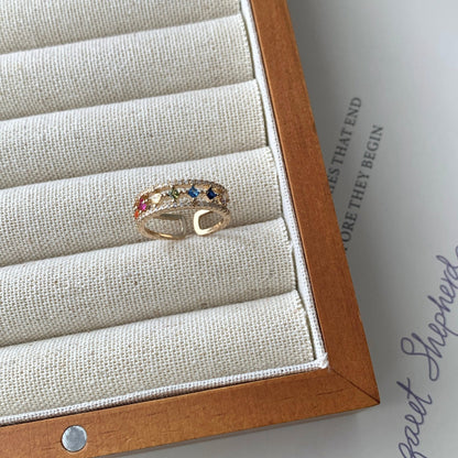Stardust Band in Gold