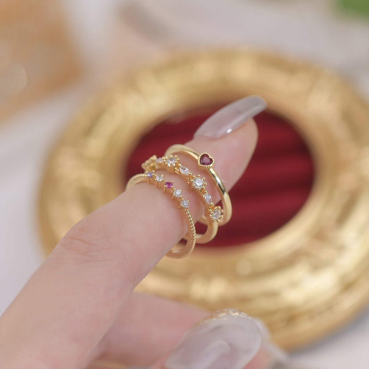 Sweet Love Ring Set