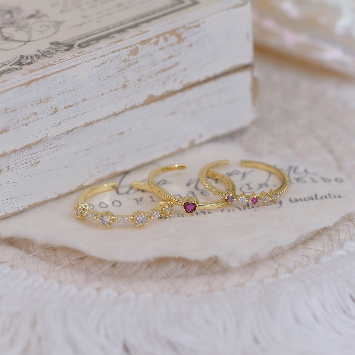 Sweet Love Ring Set
