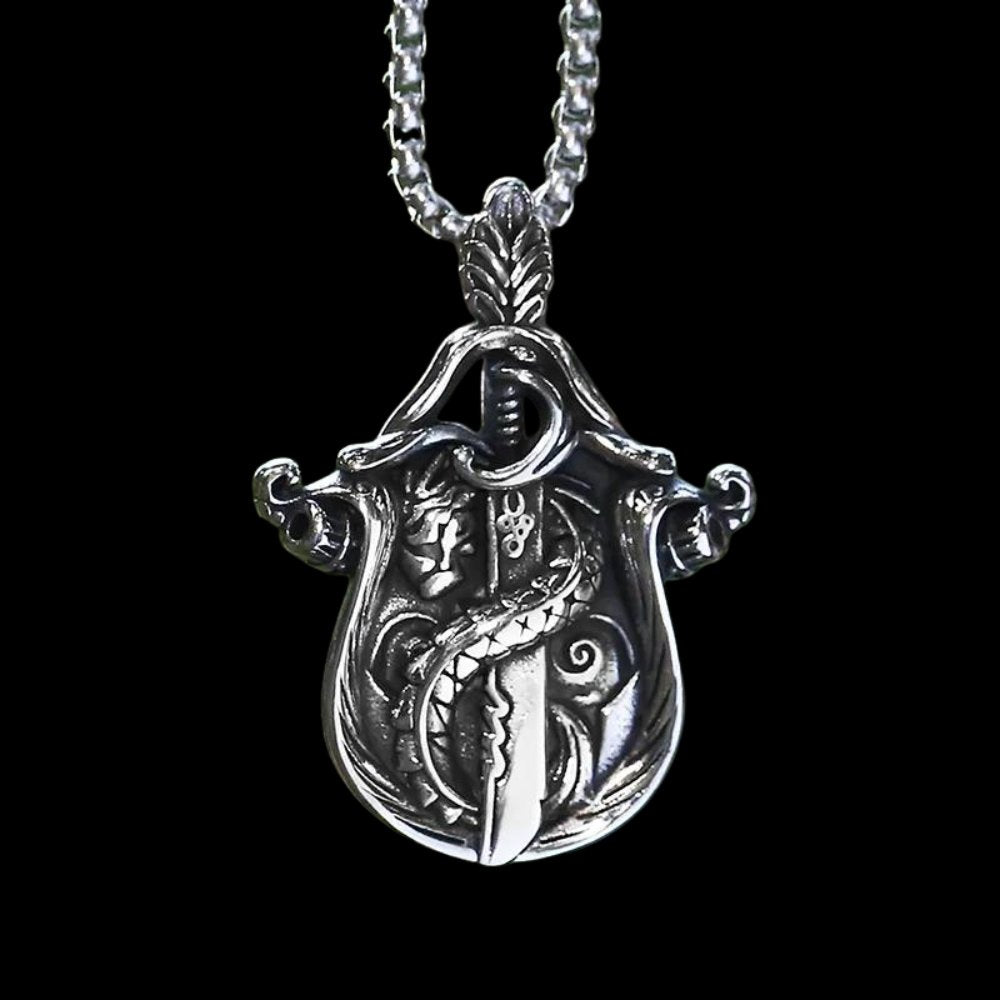 Sword and Shield of Viper Pendant