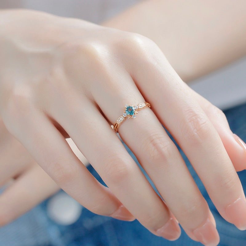 [sample ] Azure Twilight Ring