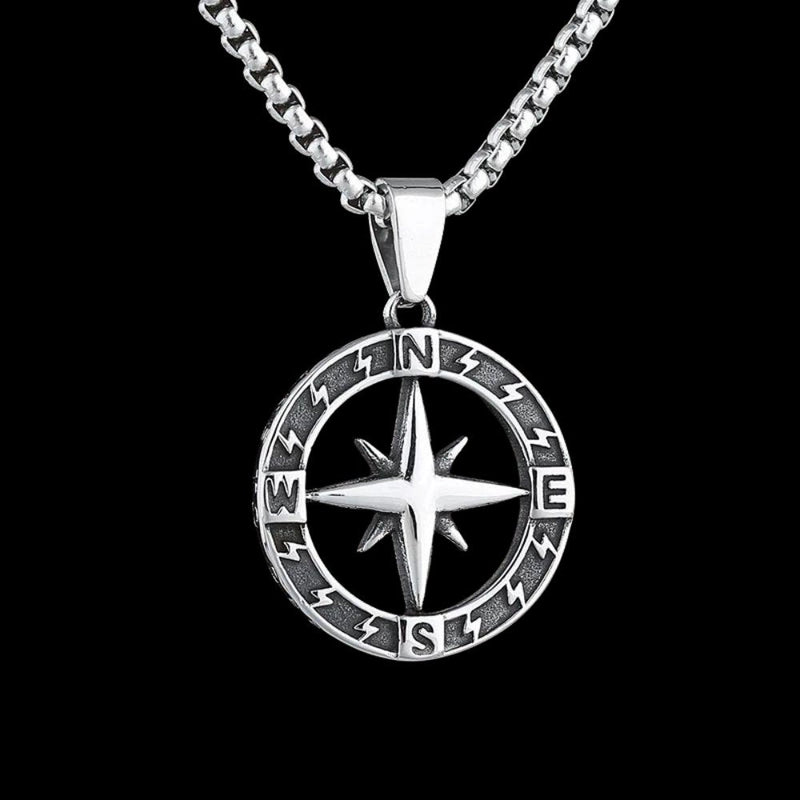 The North Star Compass Pendant