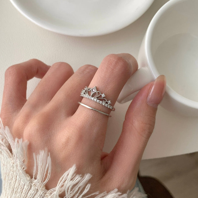 Tiara of Serenity Ring Set
