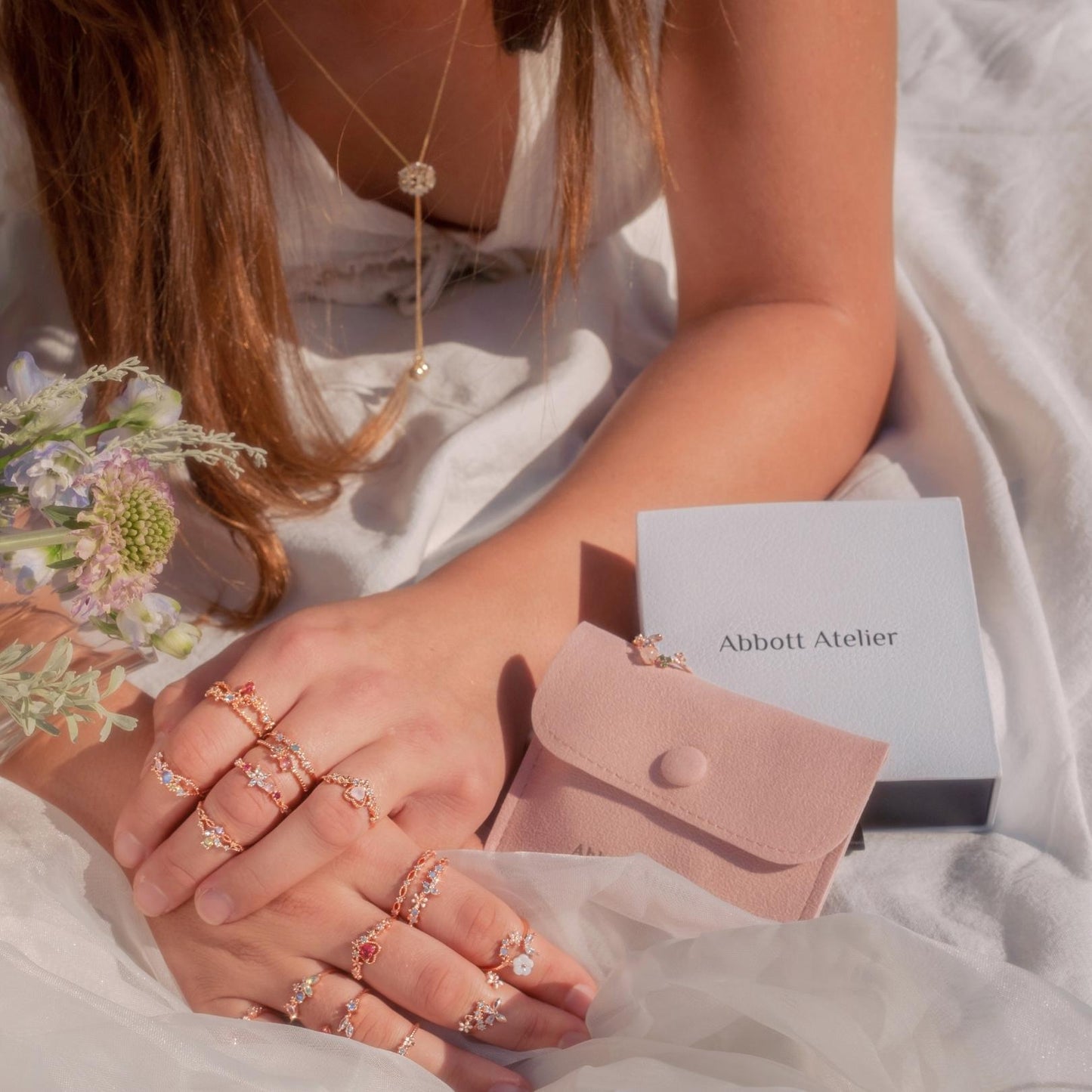 [] Genevieve Tiara Ring