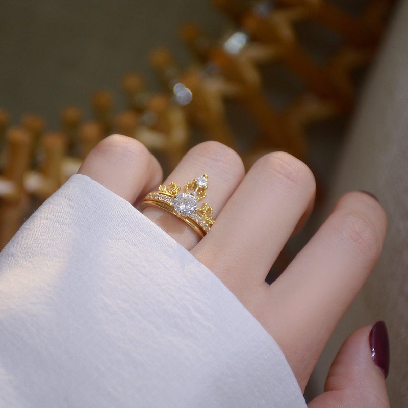 [sample ] Tiara Ring Set