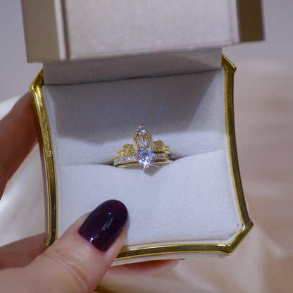 [sample ] Tiara Ring Set