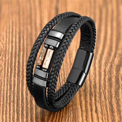 Tiger Eye 16-18cm Multi-layer Strength Bracelet