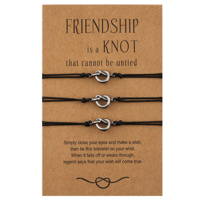 Titanium Steel Spiritual Friendship Bracelet for Best Friend
