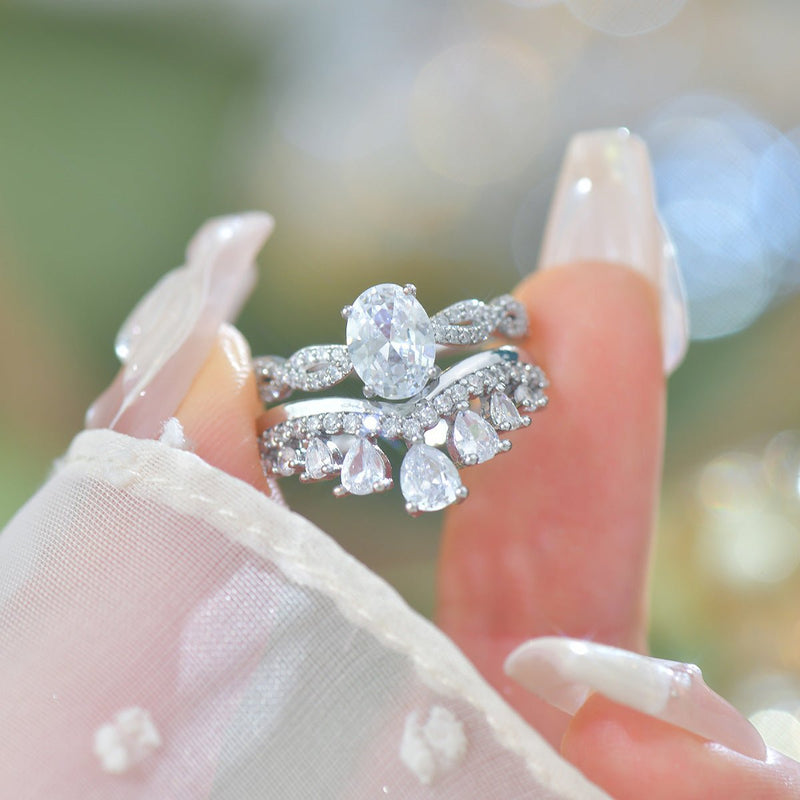 Twilight Oval Ring