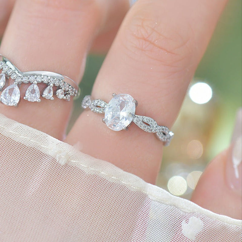 Twilight Oval Ring