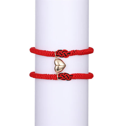 Tibetan Red String Protection Bracelet for Luck