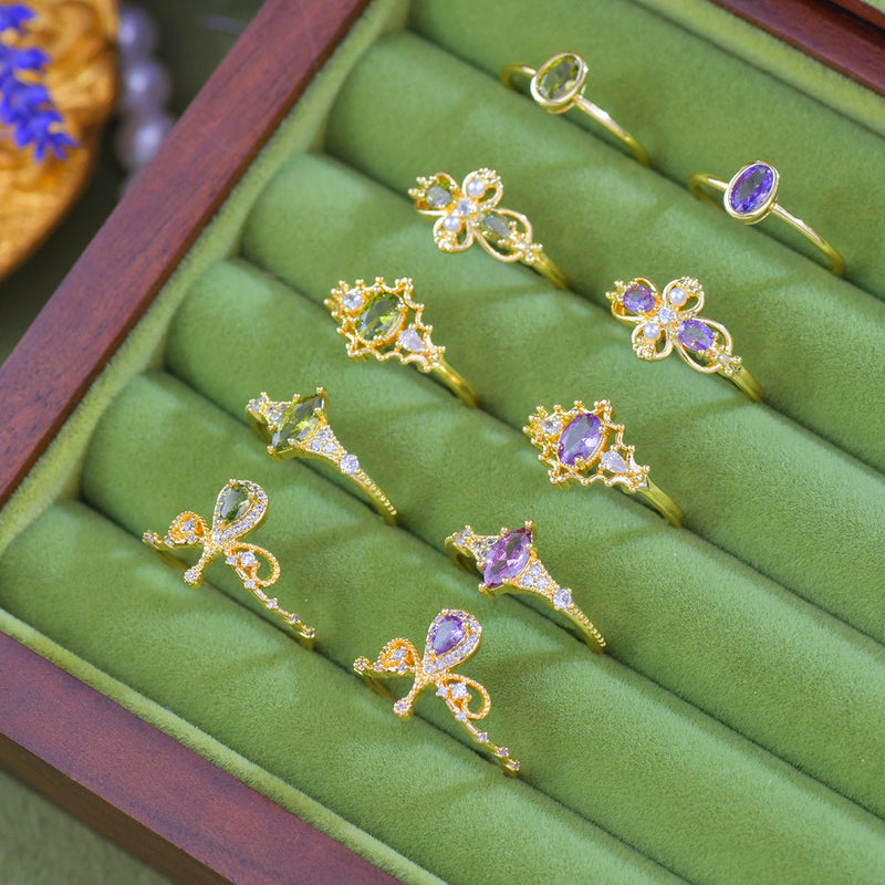 Verde Blosselle Ring