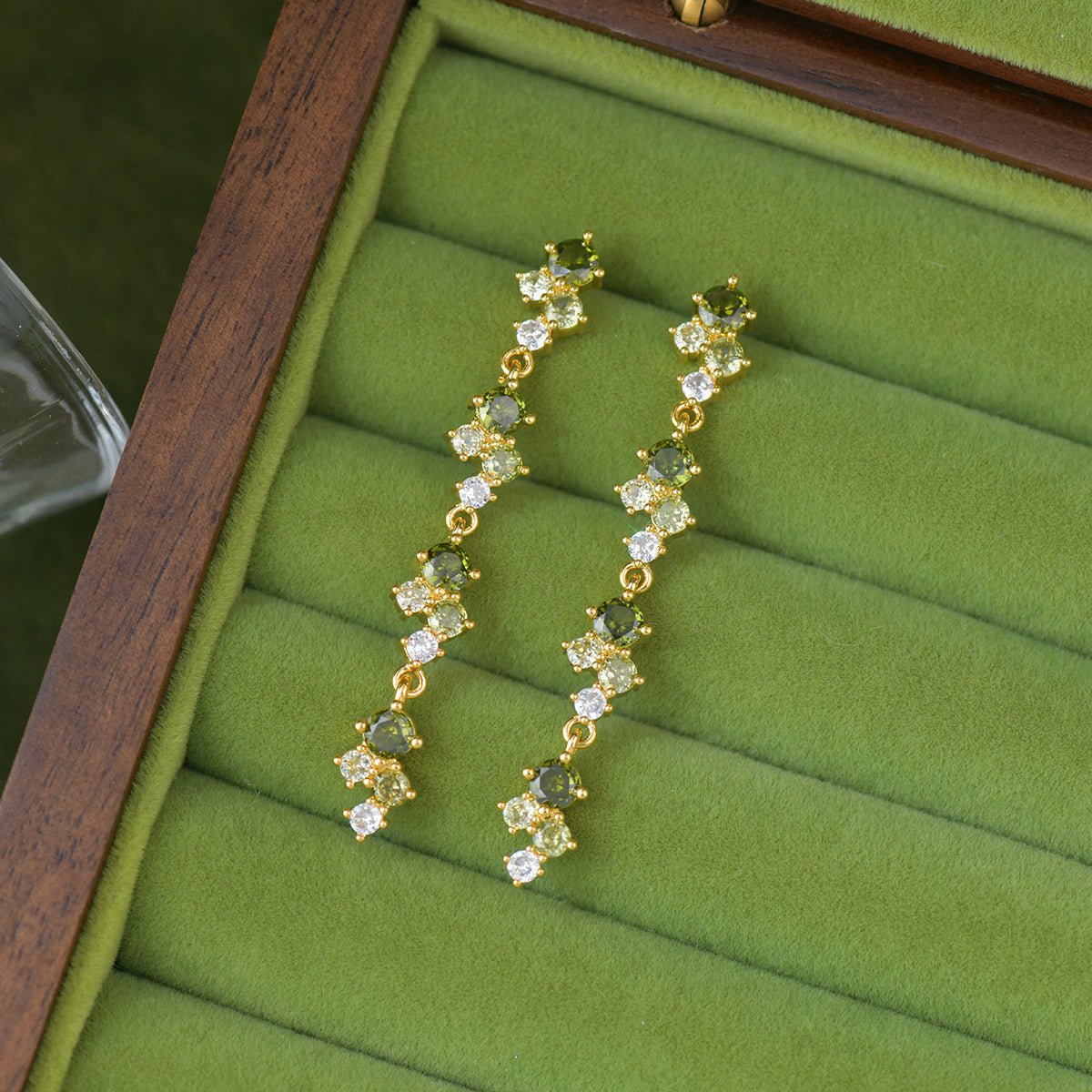 Verde Cascade Earrings